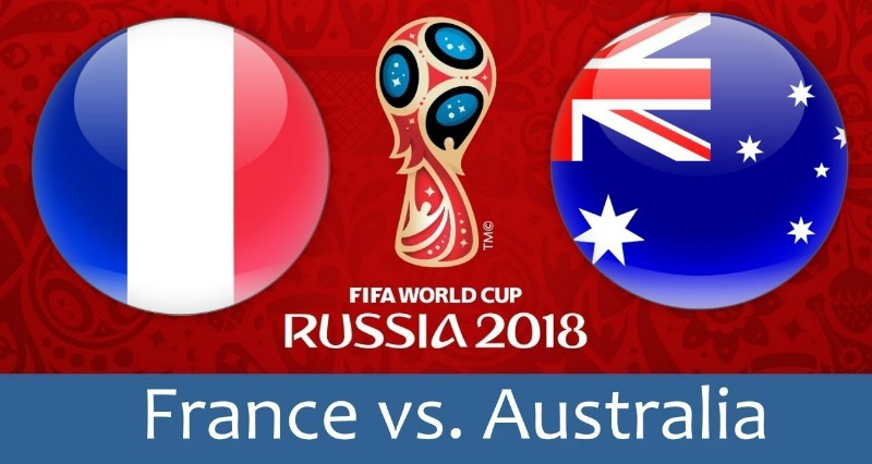 KÈO VÒNG BẢNG WORLD CUP 2018 GIỮA PHÁP VS AUSTRALIA